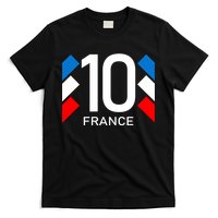 France Jersey 10 French Football Soccer T-Shirt