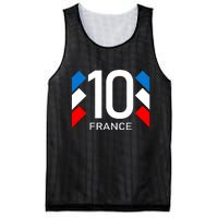 France Jersey 10 French Football Soccer Mesh Reversible Basketball Jersey Tank