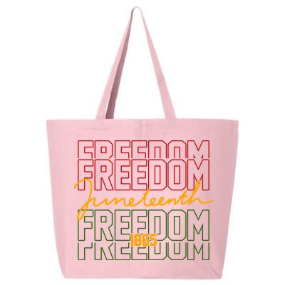 Freedom Juneteenth 1865 25L Jumbo Tote