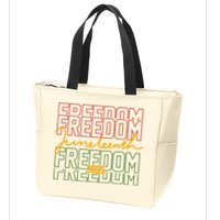 Freedom Juneteenth 1865 Zip Tote Bag