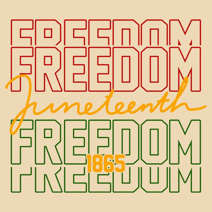 Freedom Juneteenth 1865 Zip Tote Bag