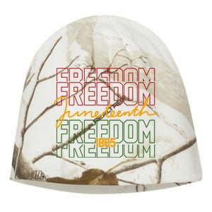 Freedom Juneteenth 1865 Kati - Camo Knit Beanie