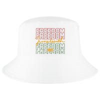 Freedom Juneteenth 1865 Cool Comfort Performance Bucket Hat