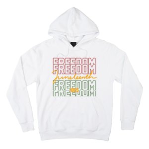 Freedom Juneteenth 1865 Hoodie