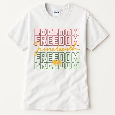 Freedom Juneteenth 1865 Tall T-Shirt