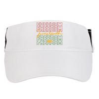 Freedom Juneteenth 1865 Adult Drive Performance Visor