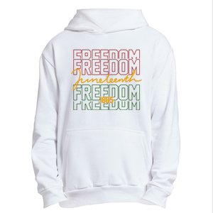 Freedom Juneteenth 1865 Urban Pullover Hoodie