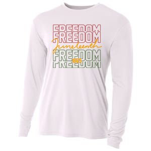 Freedom Juneteenth 1865 Cooling Performance Long Sleeve Crew