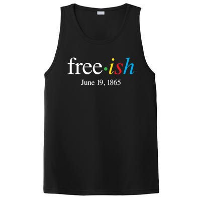 Freeish June 19 1865 Cool Gift Juneteenth Meaningful Gift PosiCharge Competitor Tank