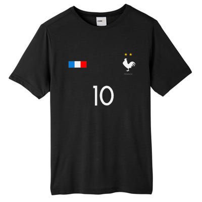 FRANCE JERSEY 10 FRENCH FOOTBALL SOCCER Tall Fusion ChromaSoft Performance T-Shirt