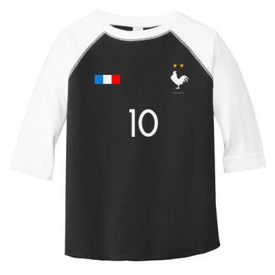 FRANCE JERSEY 10 FRENCH FOOTBALL SOCCER Toddler Fine Jersey T-Shirt