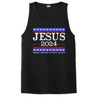 Funny Jesus 2024 Vote Make America Pray Again Christ PosiCharge Competitor Tank