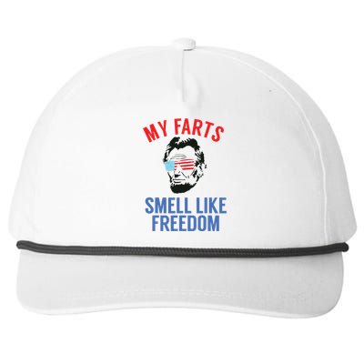 Funny July 4th Party Funny Abe Lincoln Snapback Five-Panel Rope Hat