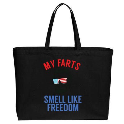 Funny July 4th Party Funny Abe Lincoln Cotton Canvas Jumbo Tote