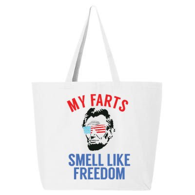 Funny July 4th Party Funny Abe Lincoln 25L Jumbo Tote