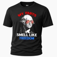 Funny July 4th Party Funny George Washington Cooling Performance Crew T-Shirt