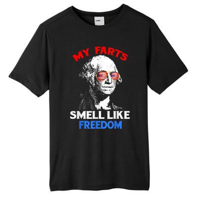 Funny July 4th Party Funny George Washington Tall Fusion ChromaSoft Performance T-Shirt