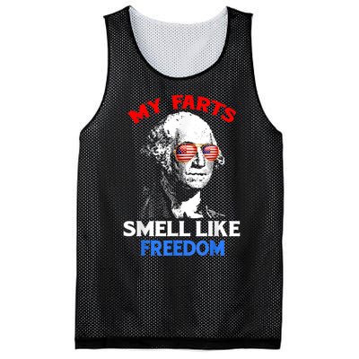 Funny July 4th Party Funny George Washington Mesh Reversible Basketball Jersey Tank