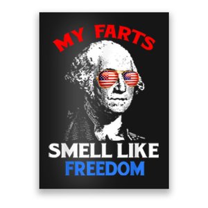 Funny July 4th Party Funny George Washington Poster