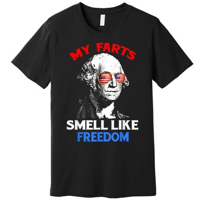 Funny July 4th Party Funny George Washington Premium T-Shirt