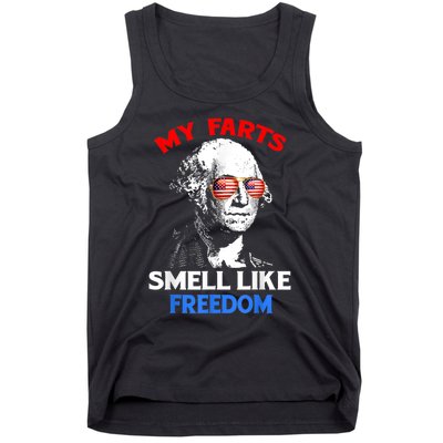 Funny July 4th Party Funny George Washington Tank Top