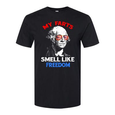 Funny July 4th Party Funny George Washington Softstyle CVC T-Shirt