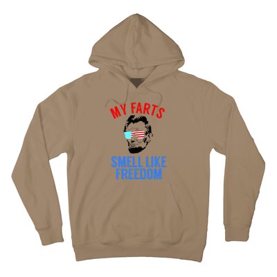 Funny July 4th Party Funny Abe Lincoln Hoodie