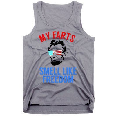 Funny July 4th Party Funny Abe Lincoln Tank Top