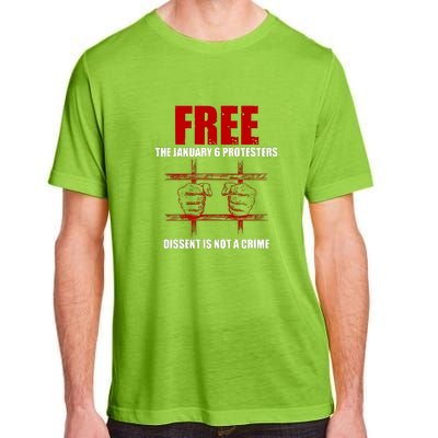 Free January 6 Protesters J6 Conservative Anti Biden Adult ChromaSoft Performance T-Shirt