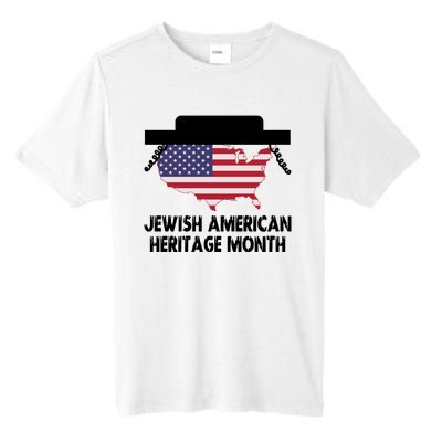 Funny Jewish American Heritage Month Tall Fusion ChromaSoft Performance T-Shirt