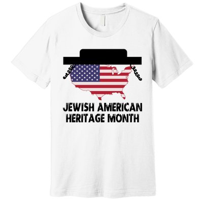 Funny Jewish American Heritage Month Premium T-Shirt