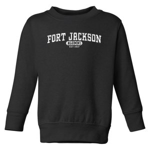 Fort Jackson Alumni South Carolina Toddler Sweatshirt