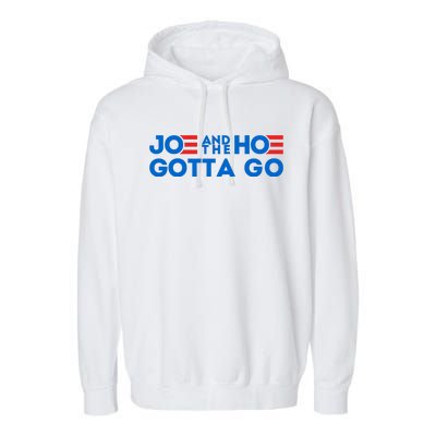 Funny Joe And The Hoe Gotta Go Garment-Dyed Fleece Hoodie