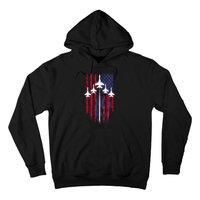 Fighter Jet Airplane American Flag Patriotic 4th Of July Hoodie