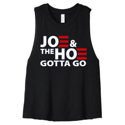 Funny Joe And The H0 Gotta Go Women's Racerback Cropped Tank