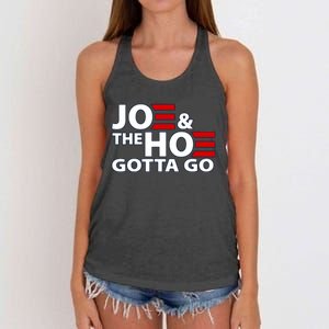 Funny Joe And The H0 Gotta Go Women's Knotted Racerback Tank