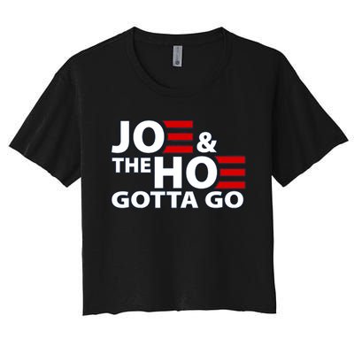 Funny Joe And The H0 Gotta Go Women's Crop Top Tee