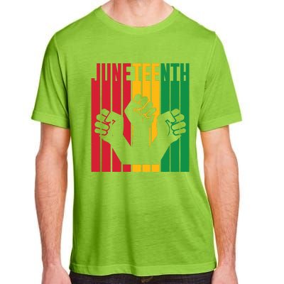 Freedom Juneteenth Art Adult ChromaSoft Performance T-Shirt