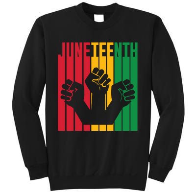 Freedom Juneteenth Art Sweatshirt