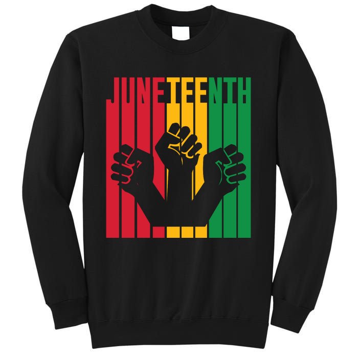 Freedom Juneteenth Art Sweatshirt