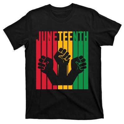 Freedom Juneteenth Art T-Shirt