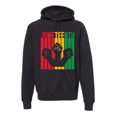 Freedom Juneteenth Art Premium Hoodie