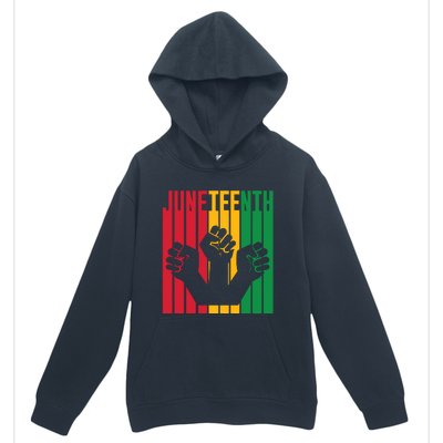 Freedom Juneteenth Art Urban Pullover Hoodie