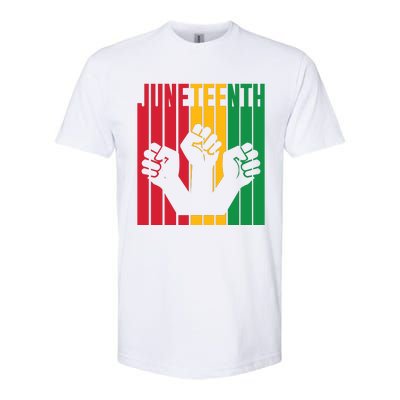 Freedom Juneteenth Art Softstyle CVC T-Shirt