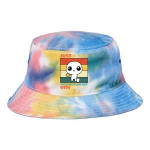 Funny Just A Dad Who Always Came Back With The Milk Tie Dye Newport Bucket Hat