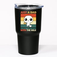 Funny Just A Dad Who Always Came Back With The Milk Tumbler