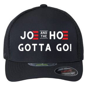 Funny Joe And The Hoe Gotta Go #FJB Design Flexfit Unipanel Trucker Cap