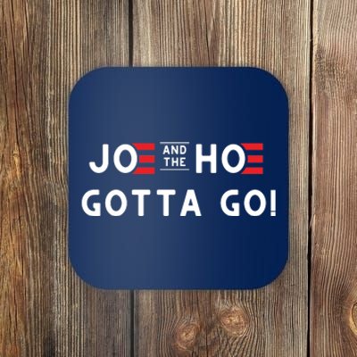 Funny Joe And The Hoe Gotta Go #FJB Design Coaster