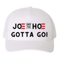 Funny Joe And The Hoe Gotta Go #FJB Design Yupoong Adult 5-Panel Trucker Hat