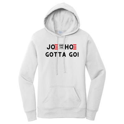 Funny Joe And The Hoe Gotta Go #FJB Design Women's Pullover Hoodie